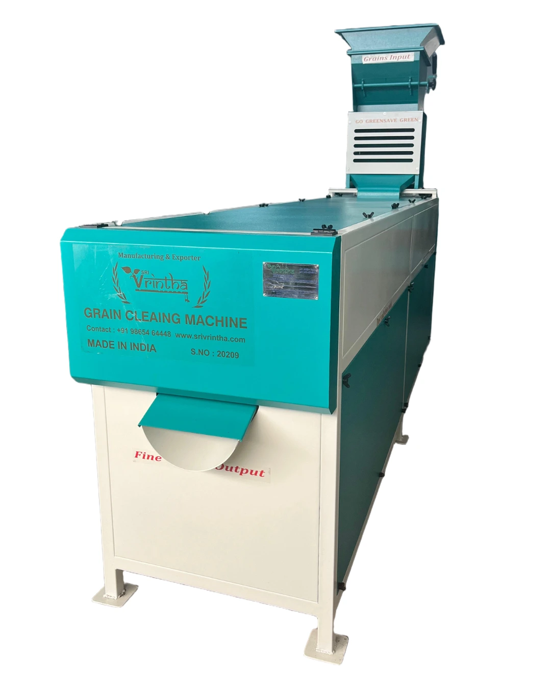 Grain Insect & Egg Removal Machine